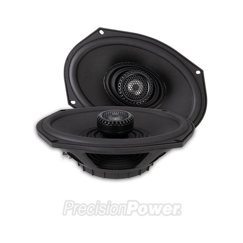 Precision Power 6" x 9" Motorcycle Speakers - 4 Ohm Replacement Upgrade