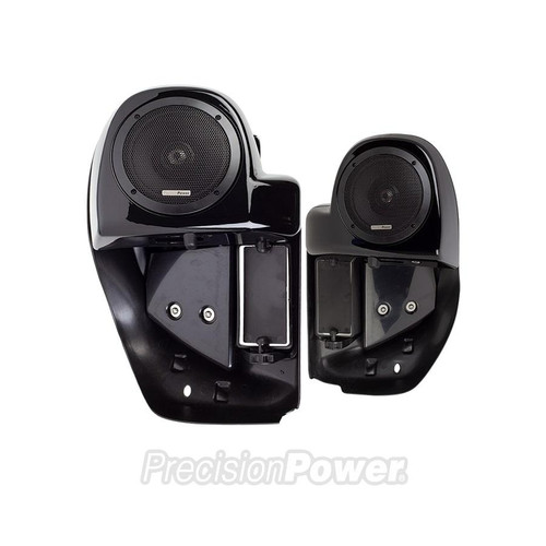 Precision Power Lower Vented Fairings 6.5" Speakers for 2014-2023 Gloss Black, (pair)