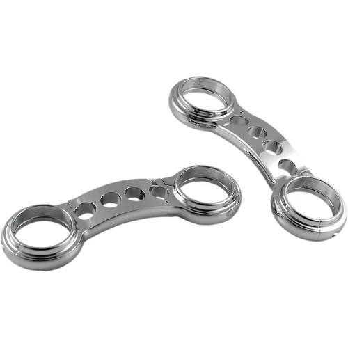 Custom Cycle Engineering #TB 2649-1 WG - Fork Brace - 49 mm - Chrome - '06-'08 FXDWG | '08-'17 FXDF