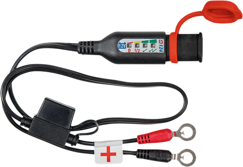 Optimate Permanent Power Lead with Battery/Charge Status - 20"