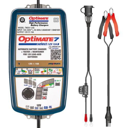 Tecmate #TM251V3 - Battery Charger/Maintainer