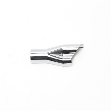 S&S Cycle #551-0776 - Heat Shield, Collector, 2 into 1, SuperStreet, Chrome