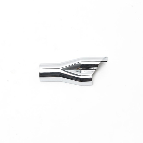 S&S Cycle #551-0776 - Heat Shield, Collector, 2 into 1, SuperStreet, Chrome