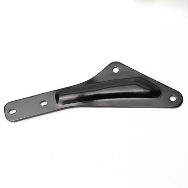 S&S Cycle #551-0734 - Bracket, Muffler, 2 into 1, Powdercoated, Black, M8 Softail