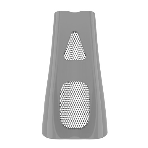 ABS Plastic Chin Spoiler for 2017-2023 M8 Harley Davidson Touring — Billiard Gray