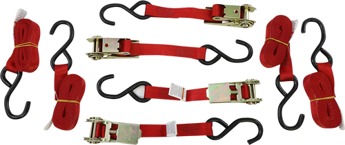 Ratchet Tie-Down - 4 Pack