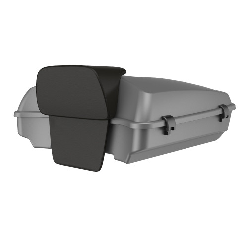 Advanblack Razor Rear Tour Trunk Pack For '97-'26 Harley Touring / Softail — Charcoal Denim