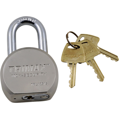 Trimax #TPL1251S - Steel Padlock - 1-1/4"