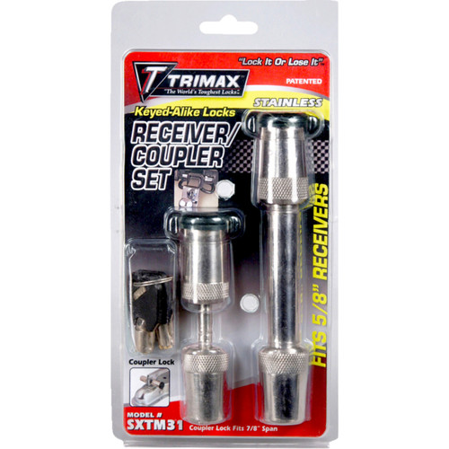 Trimax #SXTM31 - Coupler and Receiver Lock - 7/8"