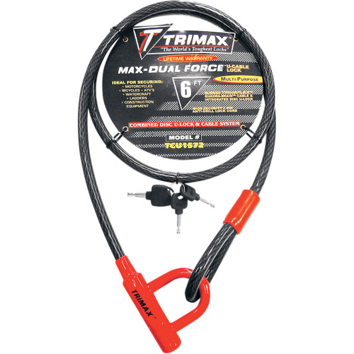 Trimax #TCU1572 - U-Lock and Cable Locks - 72"