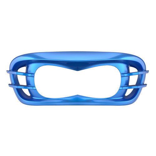 Color Matched Headlight Bezel For 2015-2023 Harley Road Glide — Hi-Fi Blue