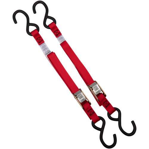 Ancra #40888-10 - Standard Tie-Downs - 1" x 5-1/2' - Red