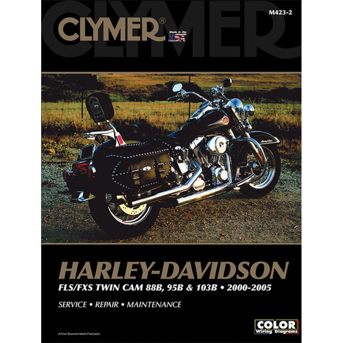 Clymer #CM4232 - Manual - Harley-Davidson - FLS / FXS '00-'05