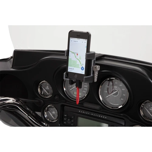Ciro #50217 - Phone Holder w/Charger - Fairing Mount - FLH