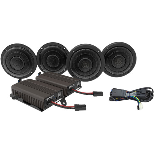 Wild Boar Audio #WBA ULTRA KIT - Front/Rear Speaker Kit with Amp