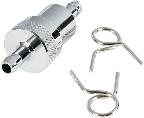 Gas Filter - Chrome - 5/16"