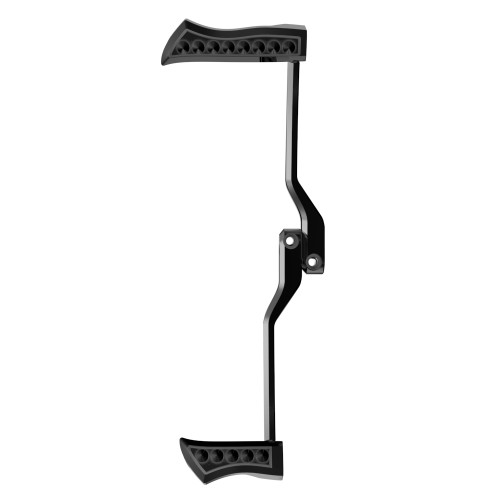 Advanblack Vengeance Heel Toe Shift Peg Levers For Harley Tourings & Softail — Black
