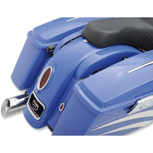 Klock Werks #KWS-01-0004 - Saddlebag Upper Covers - Smooth - HD Touring