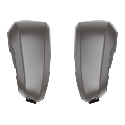 Advanblack 2024 Style Lower Fairings for ‘14-’23 Harley Touring — Billet Silver