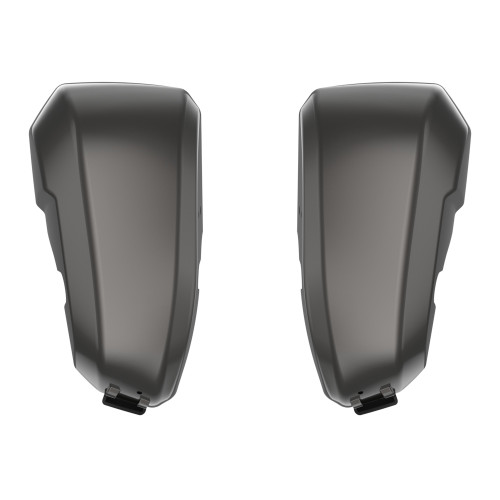 Advanblack 2024 Style Lower Fairings for ‘14-’23 Harley Touring — Silver Flux