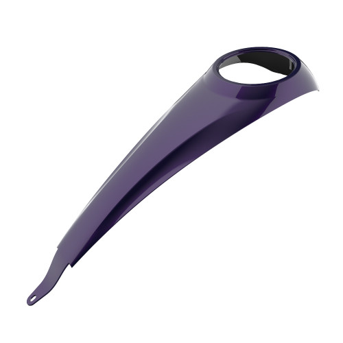 Advanblack Color Matched Tank Dash Console for '23.5-Later Harley Touring models — Mystic Shift