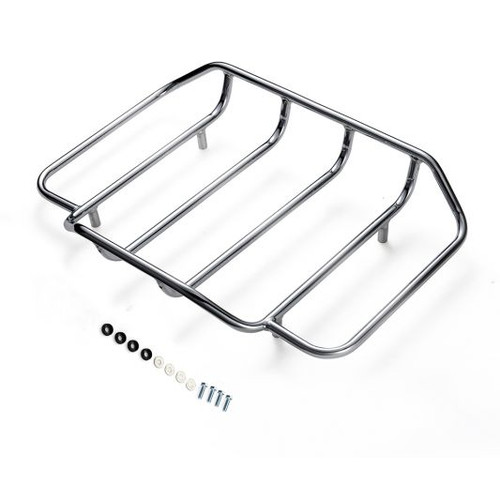 Air Wing Chrome Rear Tour Trunk Pack Luggage Rack For Harley Rear Tour Trunk Pack