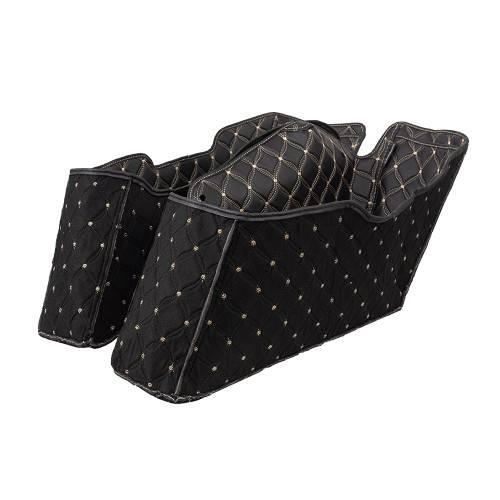 Custom Stitching Liner Kit for '14-'23 OEM Factory Stock Non Stretched Saddlebag Bottoms