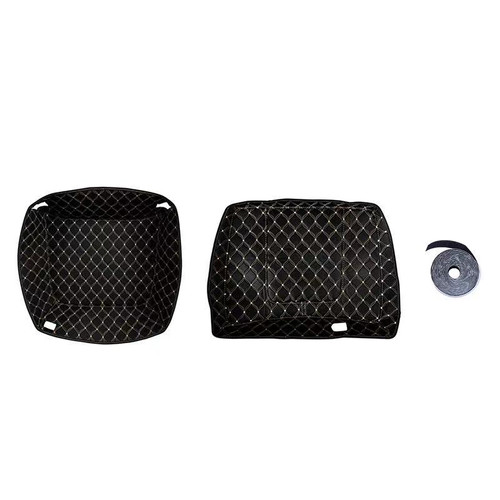 Custom Stitching Liner for Harley OEM Rushmore Style King Size Rear Tour Trunk Pack