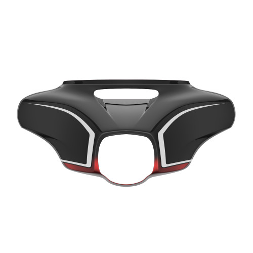 Custom Two Tone Outer Fairing Batwing Cowl for 2014-2023 Harley Touring ELECTRA GLIDE/ STREET GLIDE/ ULTRA CLASSIC