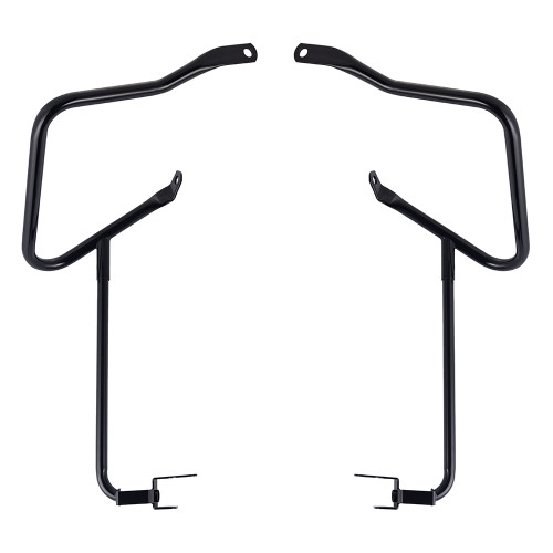 Advanblack Rear Saddlebag Guards For 2014-2023 Harley Touring