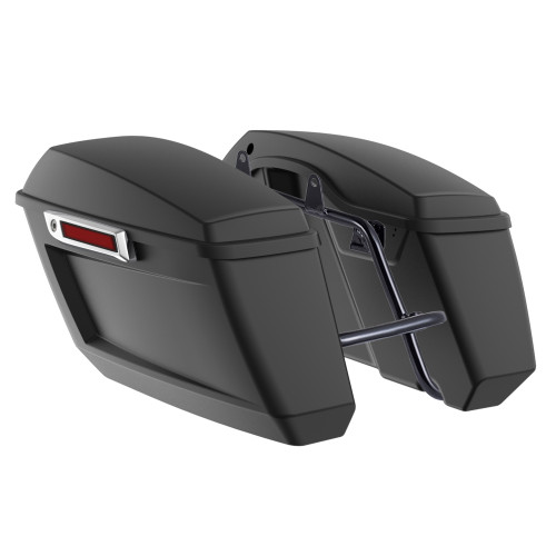Color Matched Holeshot Performance Saddlebag Kit For M8 Low Rider S/ ST, Street Bob, Softail Standard, Heritage Classic