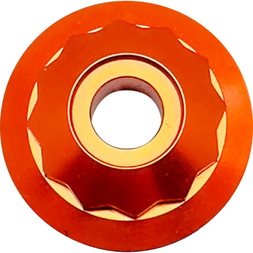 Paul Yaffe Bagger Nation #PYO:12PSK-18L-OR - Steering Stem Nut - Orange