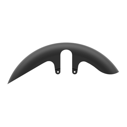Shorty Performance 18" Wide Fat Tire Front Fender for 23.5Up Harley Touring Models