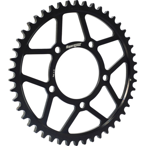 Supersprox #RFE-7080:49-BLK - Rear Sprocket - 49 Tooth - Black - Big Twin/Sportster