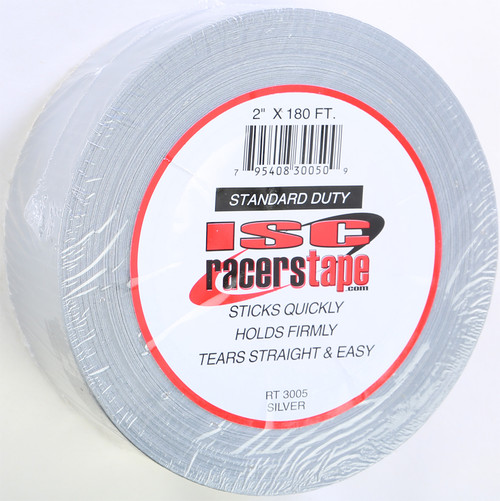 ISC #RT3005 - Racers Tape 2"x180' (silver)