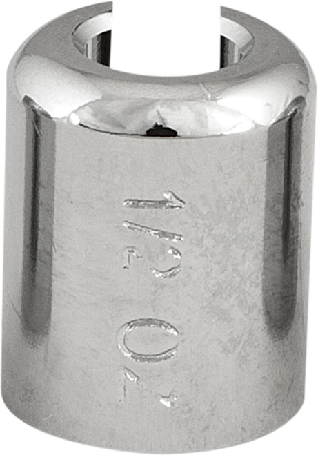K&L #32-7092 - Spoked Wheel Weights Chrome 1/2 OZ 10/PK