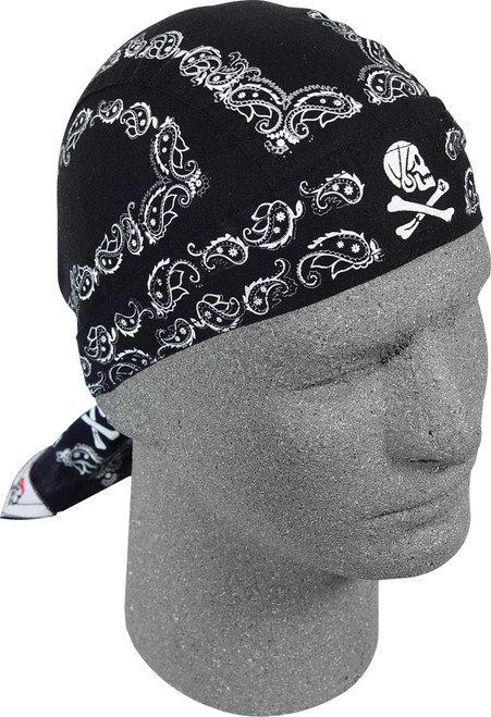 ZAN #Z500 - Flydanna Skull Paisley Black