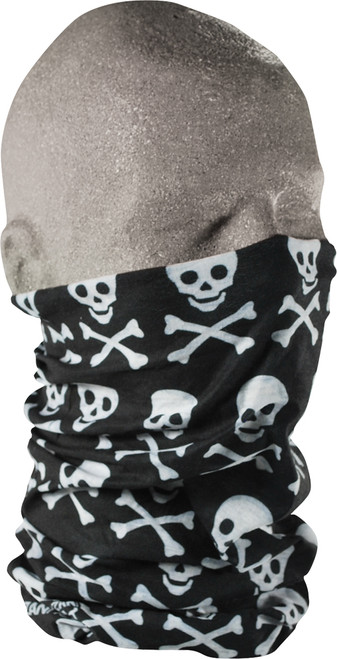 ZAN #T113 - Motley Tube Crossbones Design