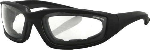 Bobster #ES214C - Foamerz Sunglasses 2 Black W/Clear Lens