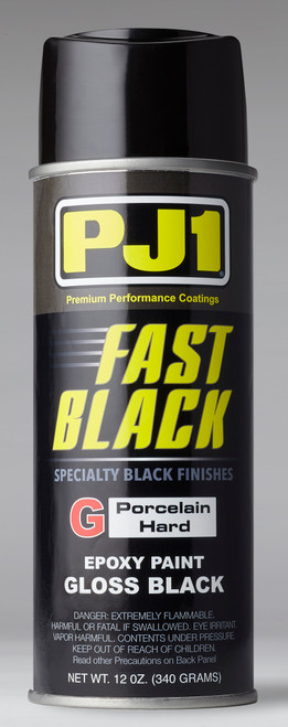 PJ1 #16-GLS - Fast Black Epoxy Porcelain Gloss Black 12oz