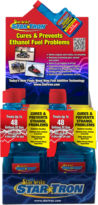Star Brite #14616 - Enzyme Fuel Treatment 8OZ 6/PK W/Counter Display
