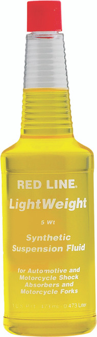 RED Line #91122 - Synthetic Suspension Fluid 5W 16 OZ (12/Case Sold EA)