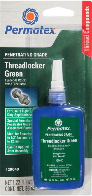 Permatex #29040 - Penetrating Grade Threadlocker Green 36 ML