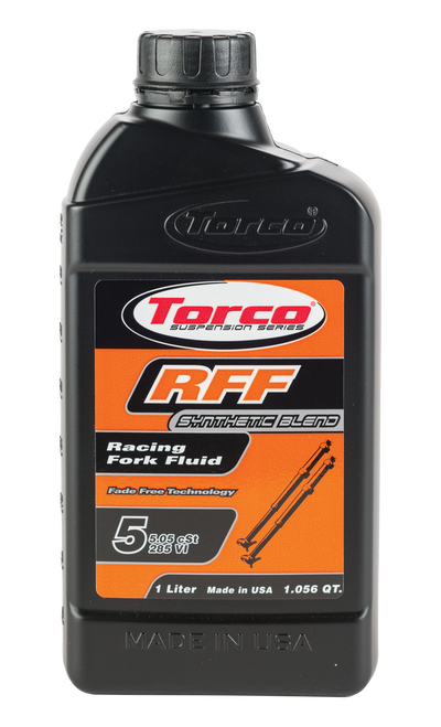 Torco #T830005CE - RFF Racing Fork Fluid 5W 1L