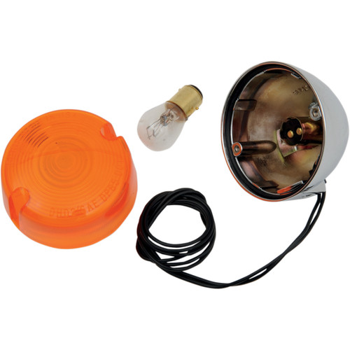 Chris Products #0004A - Turn Signal Assembly - Amber - '86-'95 FX/FL/XL