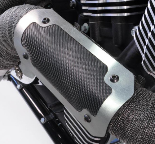 DEI #902459 - GEN 3 Onyx Heat Shield Brushed/Black 4"x8"