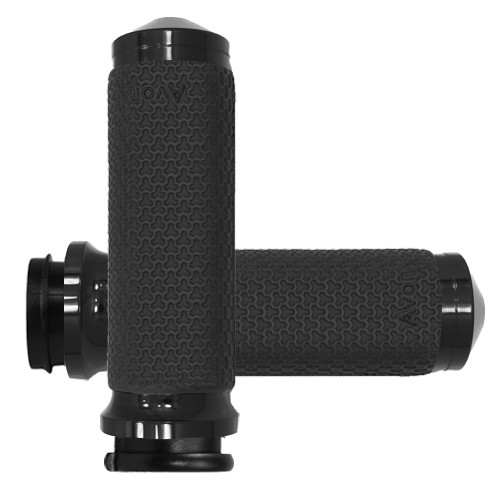 Avon #MF-63A-ANO-FLY - FLY BY Wire Throttle Memory Foam Grip Black