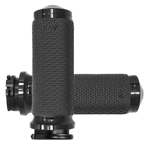 Avon #MF-63B-ANO - Cable Throttle Memory Foam Grip Black