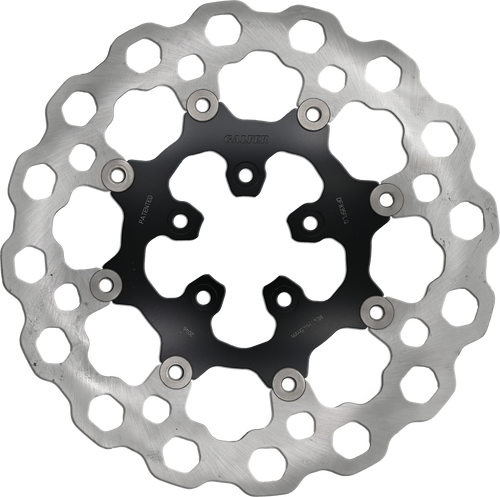 Gbrakes #DF835FLQ - Rotor 11.8" Floating Cubiq FR Black