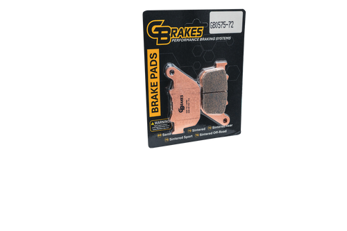 Gbrakes #GB0575-72 - Brake Pads HH Sintered Rear